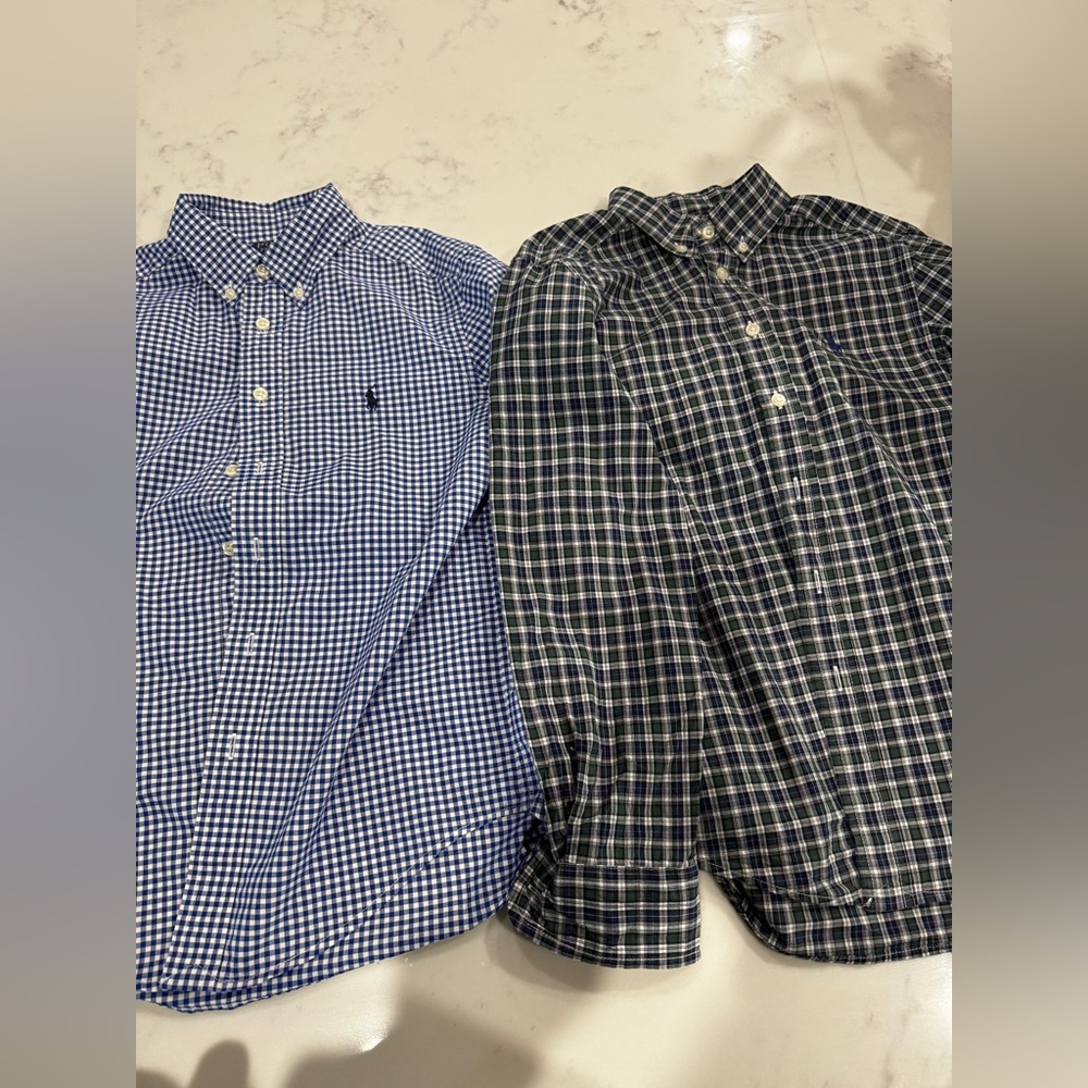 Ralph lauren button up shirts